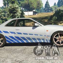 Fast and furious nissan skyline gta 5 #5