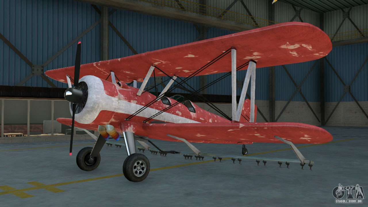 Código do avião Duster do GTA V da Nova Geração 