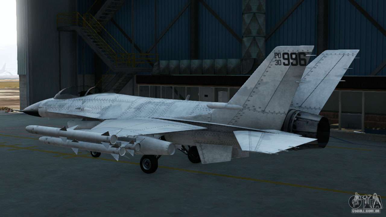 JoBuilt P-996 LAZER GTA 5 - screenshots, descrição e especificações do avião