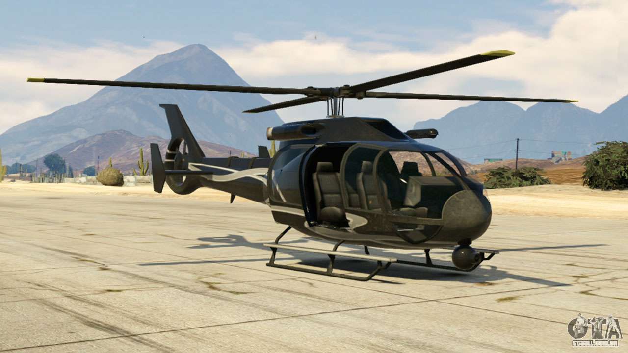 GTA 5 - Helicóptero de Combate SAVAGE Veículo NOVO DLC HEISTS 