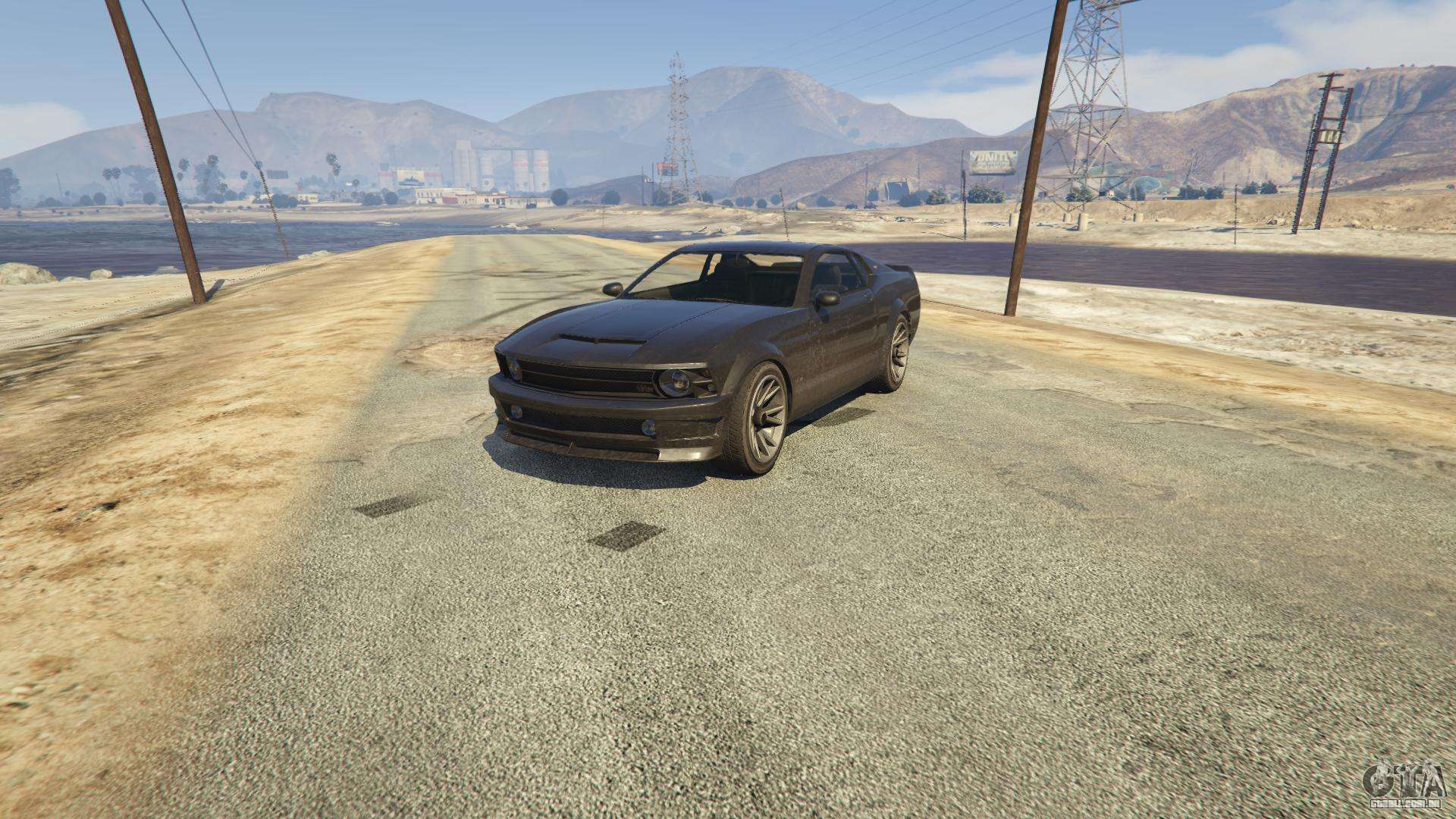 Dominator GTA 5 - vista frontal