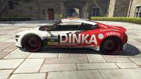 Dinka Jester Racecar do GTA 5 - vista lateral