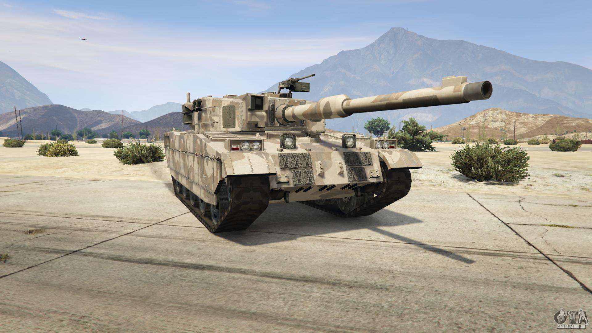 Código do Tanque de Guerra Rhino do GTA V 