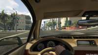 Enus Windsor de GTA 5 - vista da cabinda
