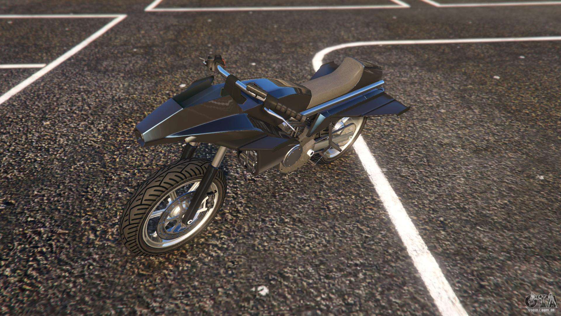 Pegassi Opressor do GTA 5 vista de el frente