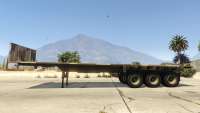 Army Trailer de GTA V vista lateral