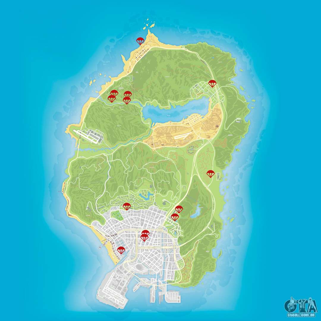 Mapa Gta 5 Ps3 Excelente Estado