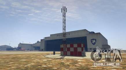 O hangar no GTA