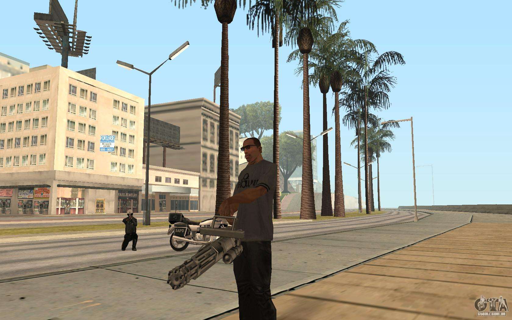 codigos gta san andreas pc armas metralhadora giratoria