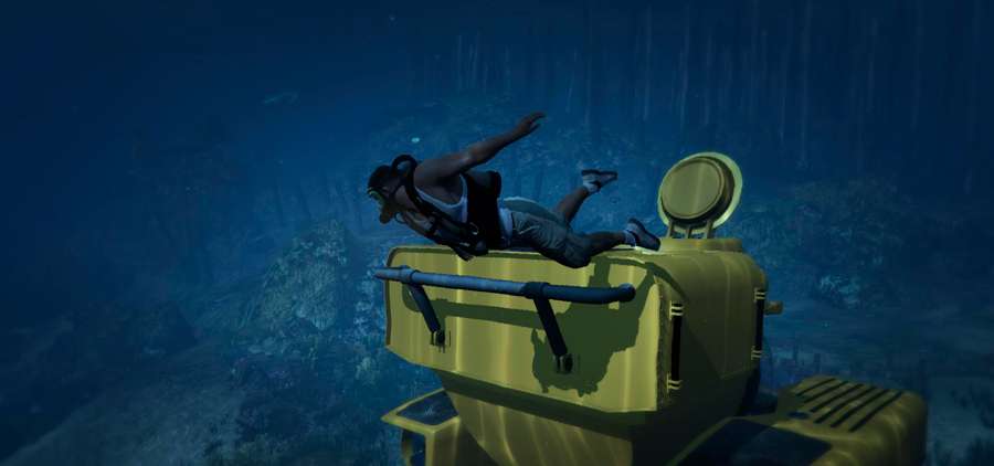 Como achar o equipamento e roupa para mergulhar em GTA 5?