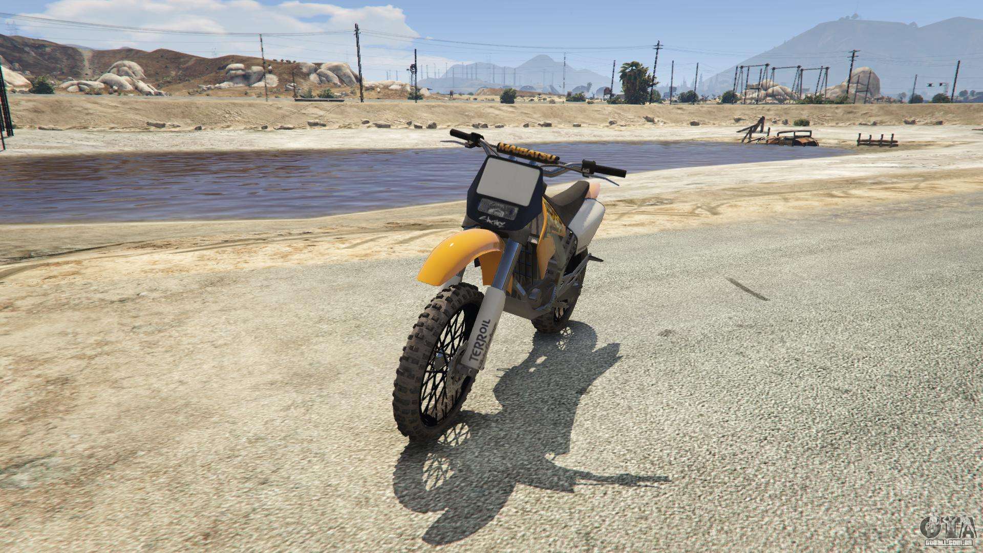Maibatsu Sanchez de GTA 5 imagens, características e descrição de moto