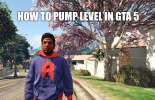 As maneiras de nível LVL em GTA 5 online