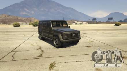 GTA 5 Benefactor Dubsta - imagens, características e descrição da cidade de jipe.