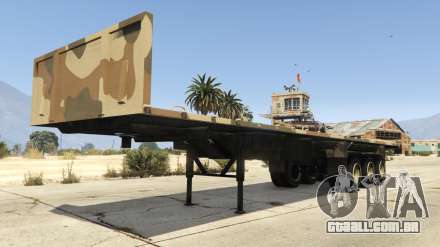 Army Trailer de GTA V - características, descrição e imagens