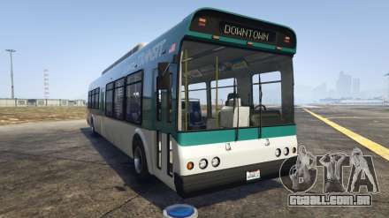 GTA 5 Brute Bus - screenshots, descrição e especificações do ônibus.