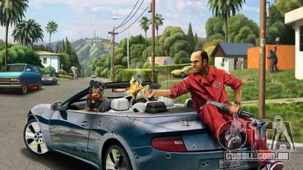 Imagens engraçadas sobre os motivos de GTA 5