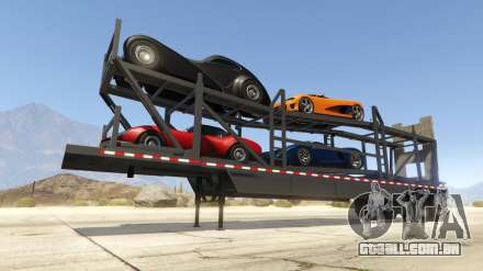 Car Trailer de GTA Online - características, descrição e imagens