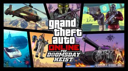 Detalhes da atualização "Doomsday Heist" para o GTA Online