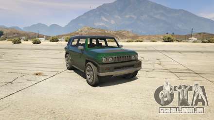 Karin BeeJay XL do GTA 5 - imagens, características e descrição da cidade de jipe.