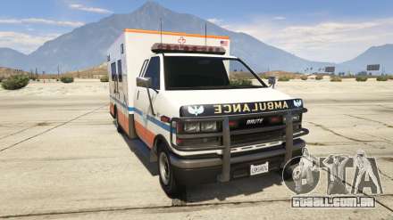 GTA 5 Brute Ambulance - descrição, características e imagens da ambulância.
