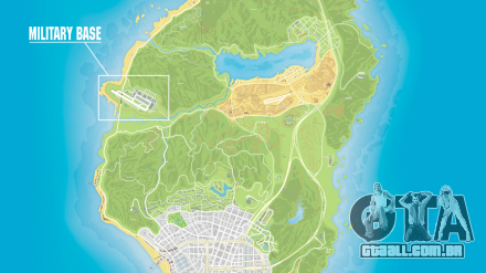 Militares mapa de GTA 5