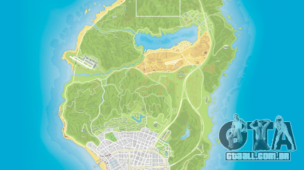 Chiliad no mapa de Gta 5
