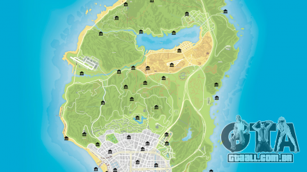 GTA Brasil Team - Desvendando o universo Grand Theft Auto: Mapa dos Buquês  de Flores