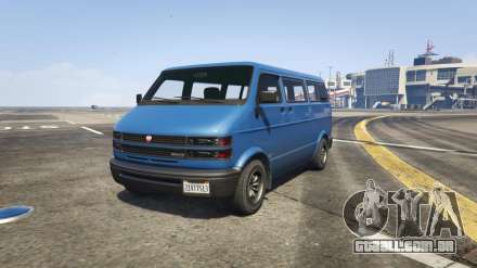 GTA 5 Bravado Youga - screenshots, descrição e especificações da van.