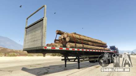 Log Trailer de GTA Online - características, descrição e imagens