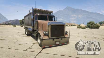 GTA 5 Jobuilt Rubble - imagens, características e descrição do caminhão.