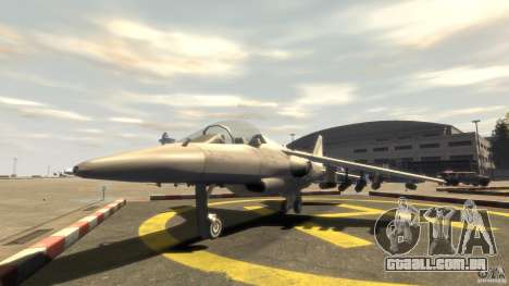 Liberty City força aérea Jet (com engrenagem) para GTA 4