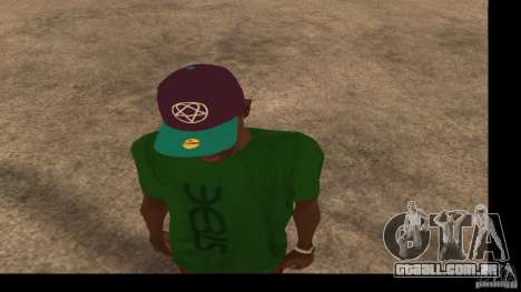 Boné de beisebol com o logotipo da banda HIM para GTA San Andreas