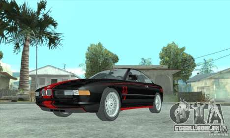 BMW 850i para GTA San Andreas