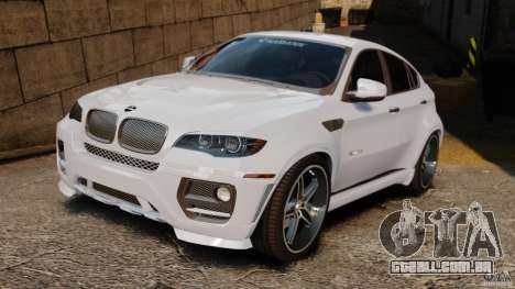 BMW X6 Hamann Evo22 no Carbon para GTA 4