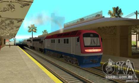 Diesel locomotiva TÈP150-001 para GTA San Andreas
