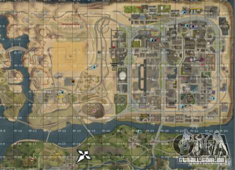Mapa de San Andreas com atualização v7 para GTA San Andreas