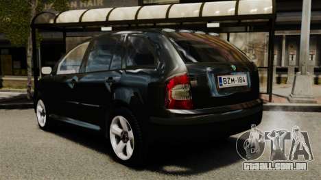 Skoda Fabia Combi Unmarked ELS para GTA 4