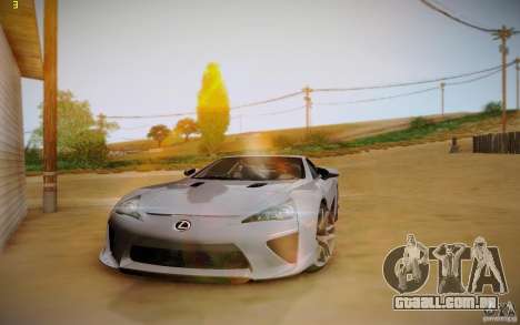 Lexus LFA para GTA San Andreas