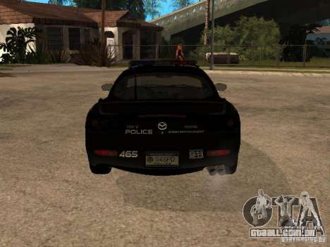 Mazda RX-7 Police para GTA San Andreas