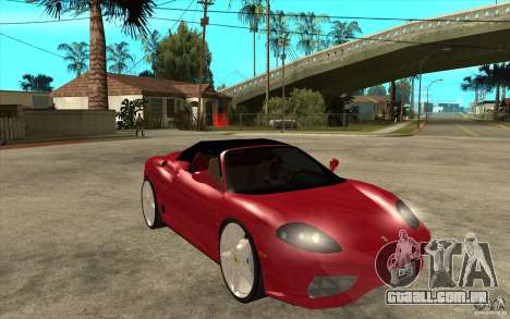 Ferrari 360 Spider para GTA San Andreas