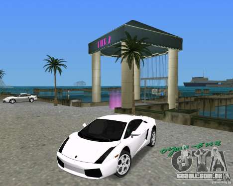 Lamborghini Gallardo para GTA Vice City