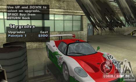 Ferrari F50 GT (v1.0.0) para GTA San Andreas