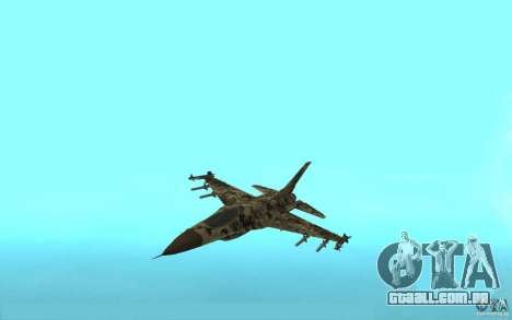 F16C Fighting Falcon para GTA San Andreas