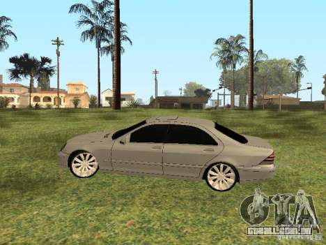 Mercedes-Benz S600 w200 para GTA San Andreas