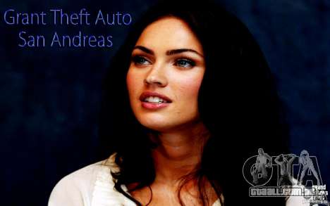 Telas de boot (Megan Fox) HD para GTA San Andreas