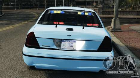 Ford Crown Victoria Police Unit [ELS] para GTA 4