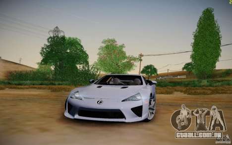 Lexus LFA para GTA San Andreas