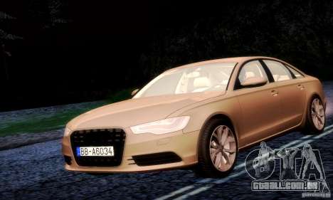 Audi A6 2012 para GTA San Andreas