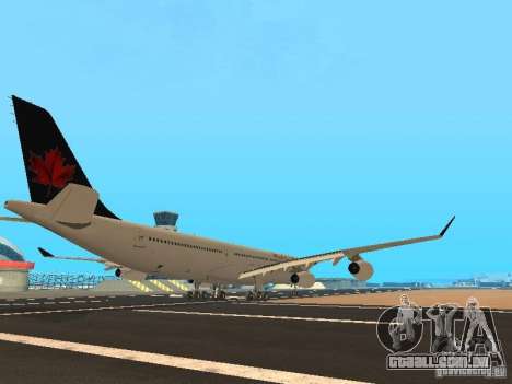 Airbus A340-300 Air Canada para GTA San Andreas