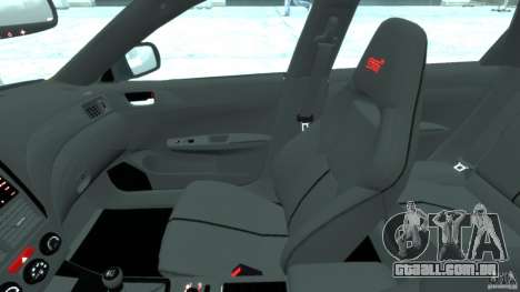 Subaru Impreza WRX STi 2011 Subaru World Rally para GTA 4